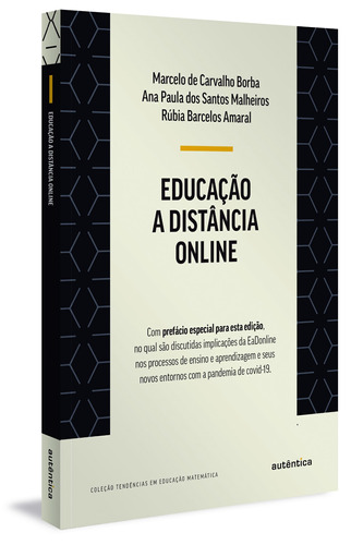 Educação a Distância online, de Borba, Marcelo de Carvalho. Série Tendências em Educação Matemática Autêntica Editora Ltda., capa mole em português, 2020