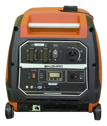 Generador Eléctrico Inverter 3800w Kushiro 4 Tiempos