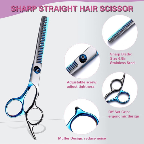 Tijeras Barbero Estilista Para Cortar Cabello Tijeras