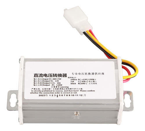 Conversor Elétrico Dc 36v72v Para 12v 10a 120w Adaptador