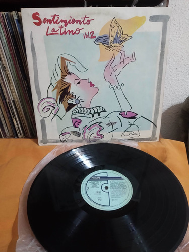 Compilado Sentimiento Latino Vol. 2 Vinilo Lp Sin Girar