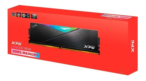 Imagem 1 de 5 de Memória Ddr5 16gb 5200mhz Xpg Lancer Rgb