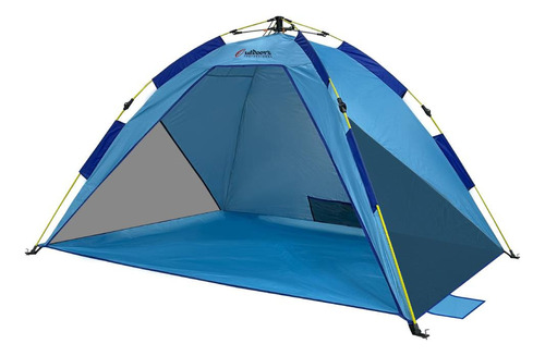 Carpa Playera Autoarmable 2 Personas 210x140 Outdoors 9007 Color Azul