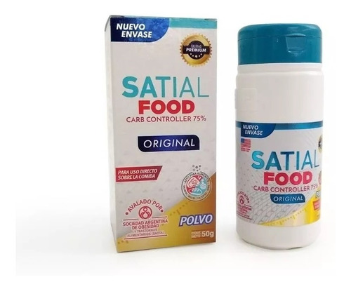 Satial Food Carb Controller Polvo 50g Bloquea Carbohidratos