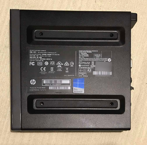 Hp Prodesk 600 G1 Intel Core I5 Ssd 1tb (Usado)