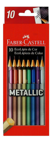 Colores Faber Castell Metálicos X 10  Unidades