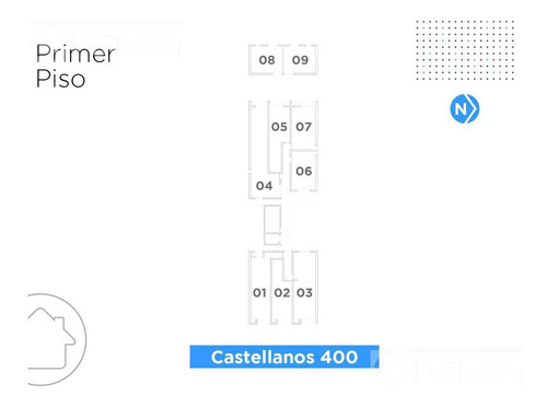 Imagen 16 de 17 de Departamento 1 Dormitorio En Venta - Castellanos 450 U15