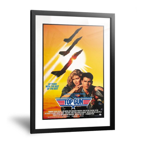 Cuadros Top Gun Carteles Decorativos De Películas Cine 20x30