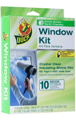 Kit De Aislacion Termica Para Ventanas Duck Imp Usa
