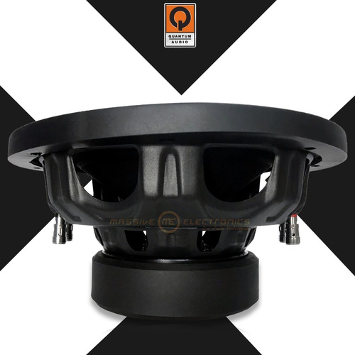 Subwoofer Quantum Audio Qwx2000-12d4 2000w 12 PuLG 4 Omhs