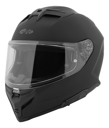 Casco Joe Rocket Rkt 210 Solid Mate Ece Con Mica Uv Negro Solido M
