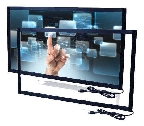 Moldura Tela Touch Screen Interativa Frame 32 Polegadas