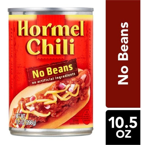 Hormel Chili Sin Frijoles 298grs 