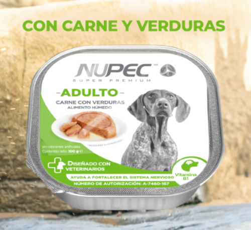 Nupec Alimento Húmedo Para Perro Adulto Pack 16 Latas