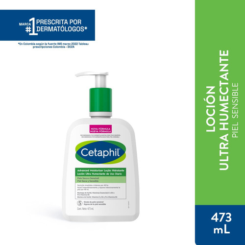 Loción Cetaphil Ultra Humectante De Uso Diario X 473ml