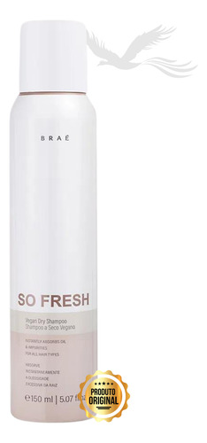 Shampoo Em Spray Lavagem A Seco 150ml Brae Profissional