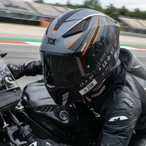 Capacete Moto Axxis Panther Passenger B2 Visor/óculos Solar