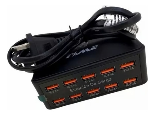 Cargador Estacion Carga Rapida Alta Potencia 60w 10 Puertos
