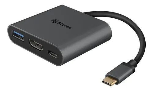 Adaptador Usb C A Hdmi / Usb 3.0 / Usb C, Usb-471