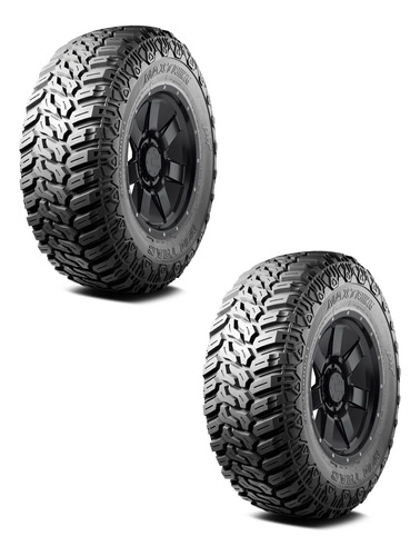 Kit De 2 Llantas Lt Maxtrek Mud Trac 265/70 R17 121q