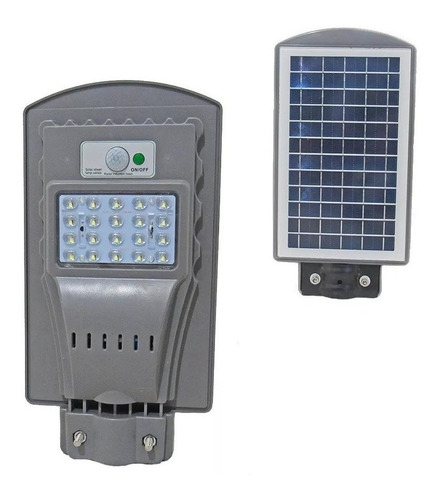 Foco Led Solar Poste 20w Oferta