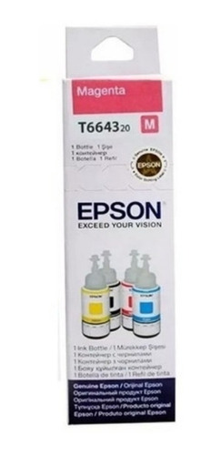 Tinta Epson L200 Magenta T664320 Original