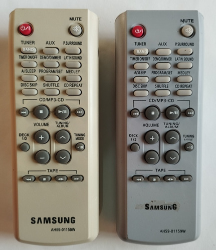 Control Remoto Samsung Equipo Sonido  Modelo  Ah59-01159w   