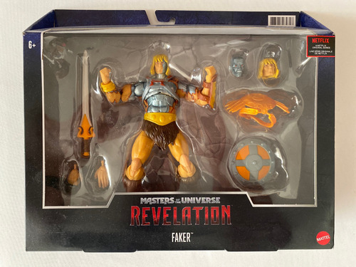 Faker Motu Revelation Masterverse Masters Of The Universe (Usado)