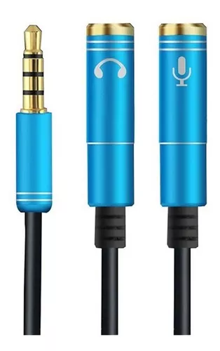 Cable Adaptador Jack de Audio y Micrófono 2 en 1 para Mando de PS4