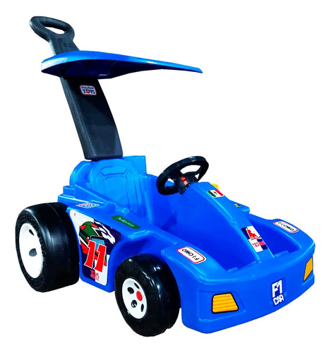 Montable Mini Car Formula 1 Tick Tack Color Azul