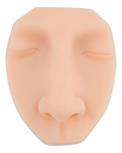 Simulação De Prática De Punção De Tatuagem De Modelo Facial