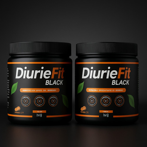 Emagrecedor Diurética Fit Blak 150g Queima Gordura Laranja