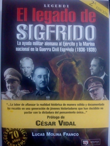 Libro El Legado De Sigfrido De Lucas Molina Franco (29)