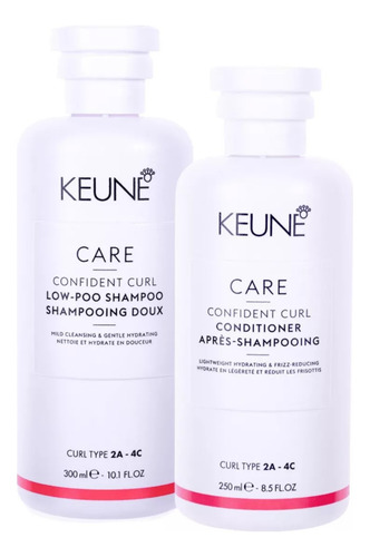 Kit Keune Care Confident Curl Sh 300ml + Cond 250ml