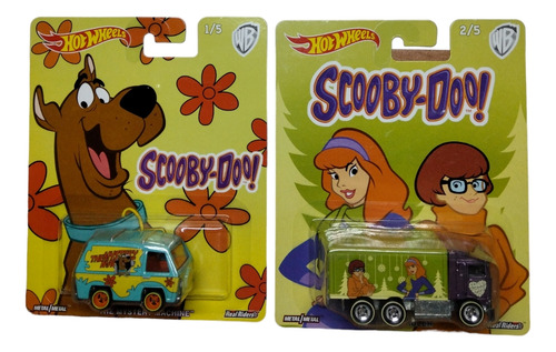 Hot Wheels Premium Scooby Doo Mystery Machine / Hiway Hauler