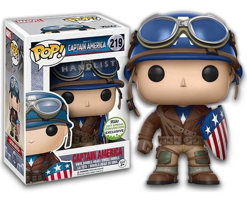 Funko Pop Marvel Capitán América - Capitán América De Juguet