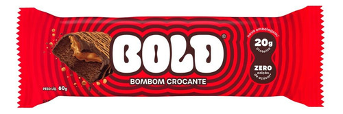 Barra de Proteína Sabor Bombom Crocante Bold Bar 60g