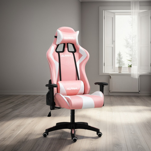 Silla Gamer Alpina Ergonómica Giratoria Reclinable premium