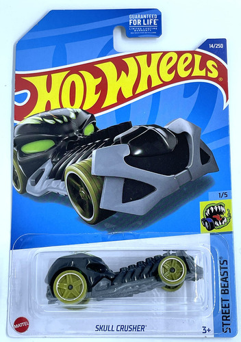 Hot Wheels  - Crusher De Calavera - #14/250 [gris] - Street.