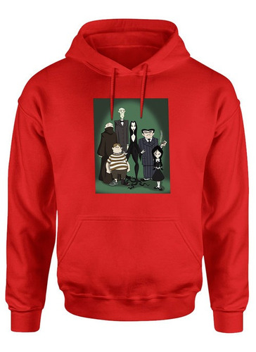 Buzo Hoodie Familia Locos Cine Adam R8