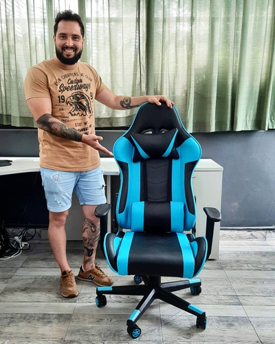 Imagen 2 de 8 de Sillas Sillon Gamer Reclinable Playstation Xbox Oficina Pc