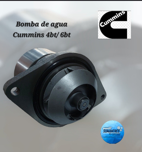 Bomba De Agua Para Motor Cummis 4bt Y 6bt  Ford Cargo 815, J