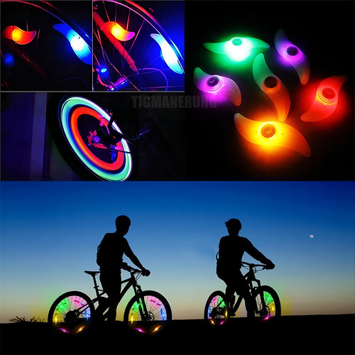 Acessório Para Bicicleta Tigmanerung 4 Luzes Aro
