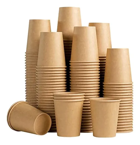 comprar Lamosi Paquete De 200 Vasos De Papel Kraft De 8