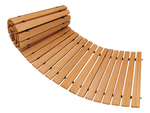 De Jardín De Madera, De Madera, Enrollable, De Patio Para