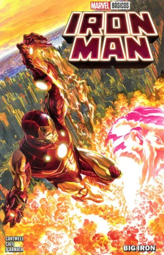 Marvel Comics Básicos Iron Man Big Iron Español Latino