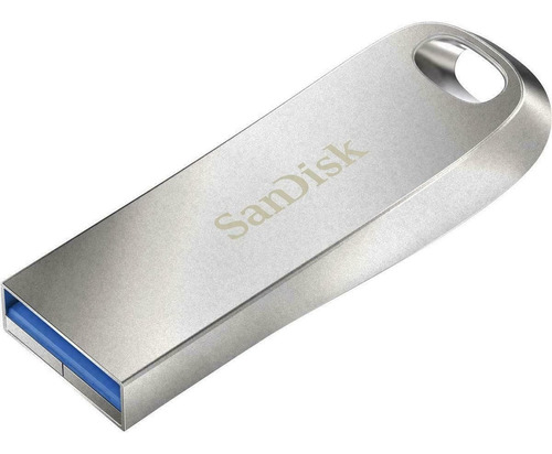 Imagen 1 de 6 de Pendrive Sandisk Ultra Luxe Metal Usb 3.1 128gb