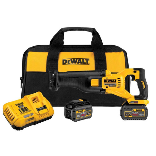 Sierra Sable 60v Ion Litio 6amp Dewalt Dcs388t2