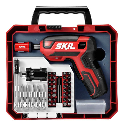 Skil Destornillador Inalambrico Recargable De 4 V Con Juego