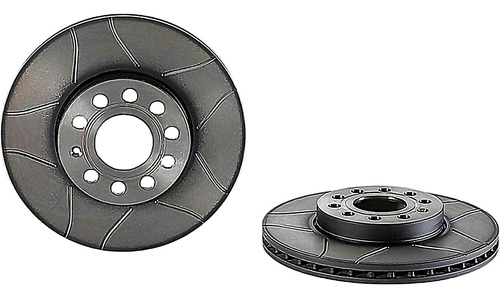 Kit Delantero Discos Ranurados Audi A3 Brembo 04/19